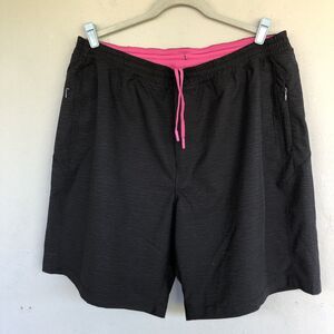Bird Dogs Shorts Mens XXXL 3XL Black Pink Boom Boomstick Performance Gym Lined